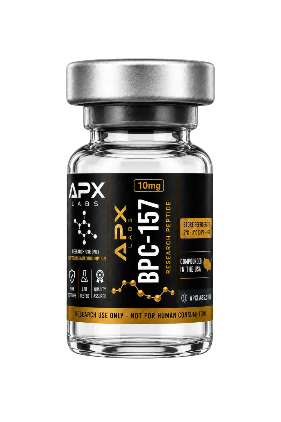 BPC-157 vial — APX Labs